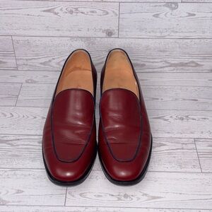 Brooks Brothers Burgundy Leather Loafers